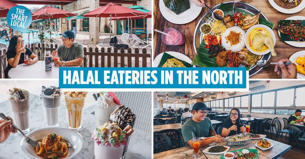 Halal cafes restaurants north