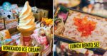 hokkaido ice cream and bento sets