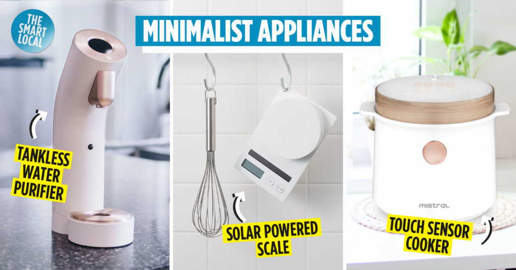 Minimalist kitchen equipment