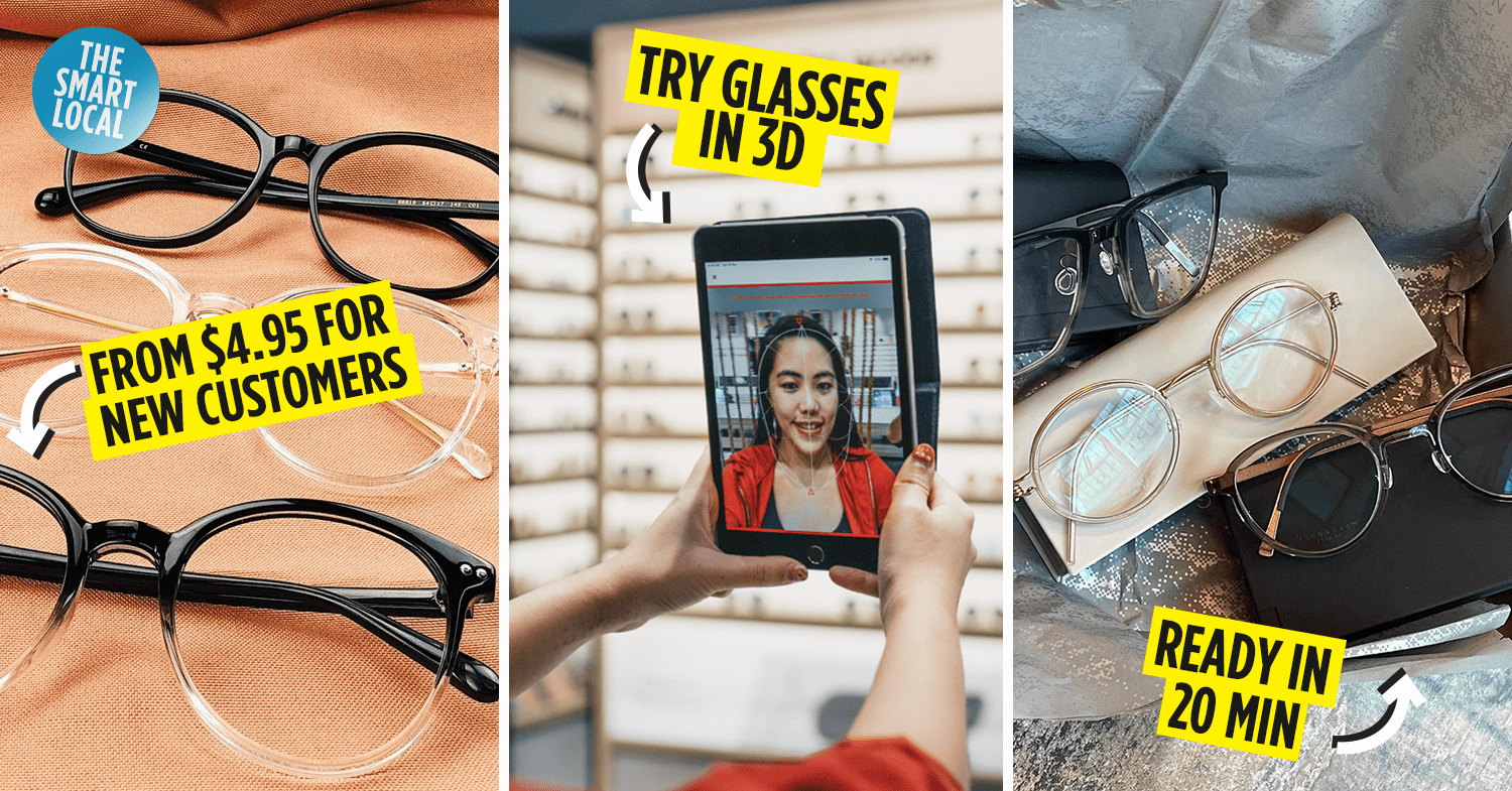 12 Best Spectacle Shops In Singapore For Affordable & Stylish Prescription Glasses Under $100