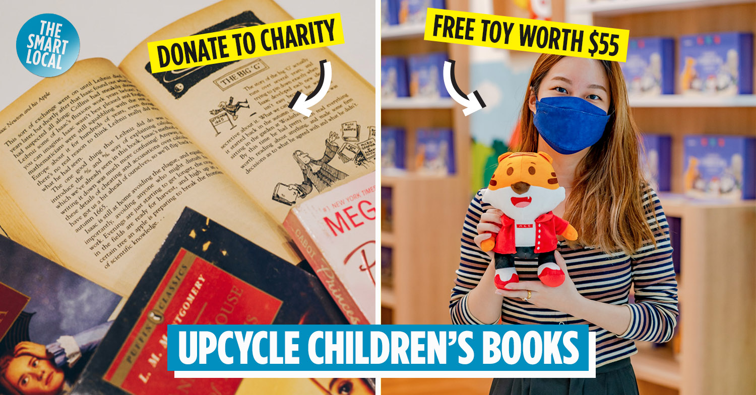 Give Your Preloved Children’s Storybooks A New Home & Get A Free Plushie This Earth Day 